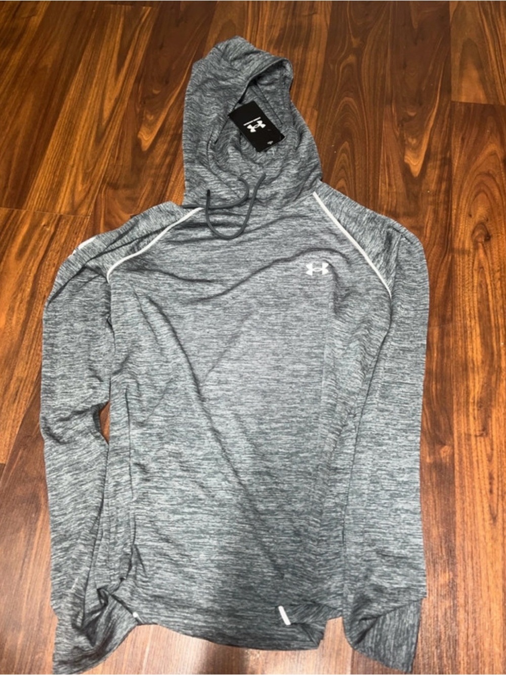 Under Armour Gray Marled Performance Hoodie